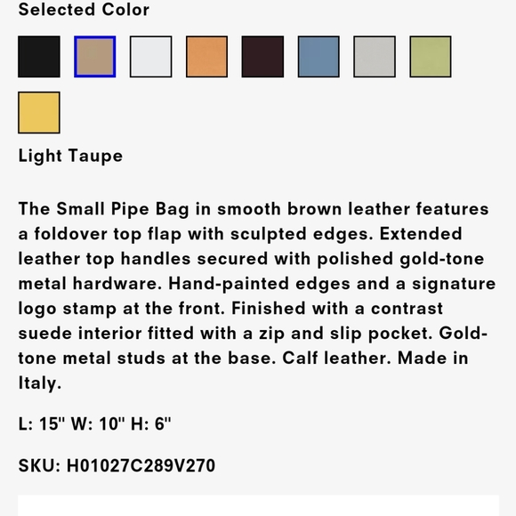 Proenza Schouler Small Pipe Bag - Picture 4 of 16